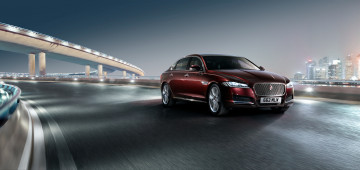 обоя автомобили, jaguar, 2016г, xfl