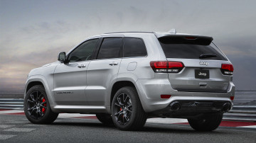 обоя автомобили, jeep, 2017г, grand, cherokee, srt
