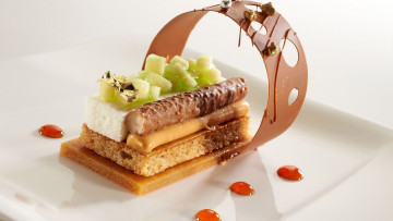 Картинка еда мороженое +десерты шоколад десерт фрукты лакомство