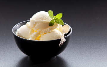 Картинка еда мороженое +десерты десерт шарики