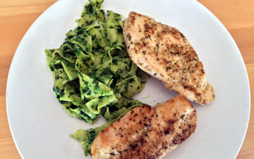 Картинка еда мясные+блюда макароны куриное филе