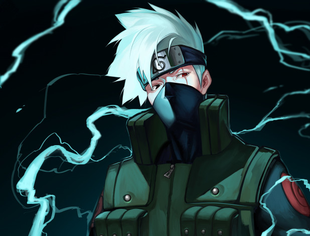 Обои картинки фото аниме, naruto, kakashi
