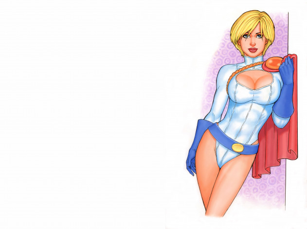 Обои картинки фото рисованное, комиксы, униформа, девушка, взгляд, фон