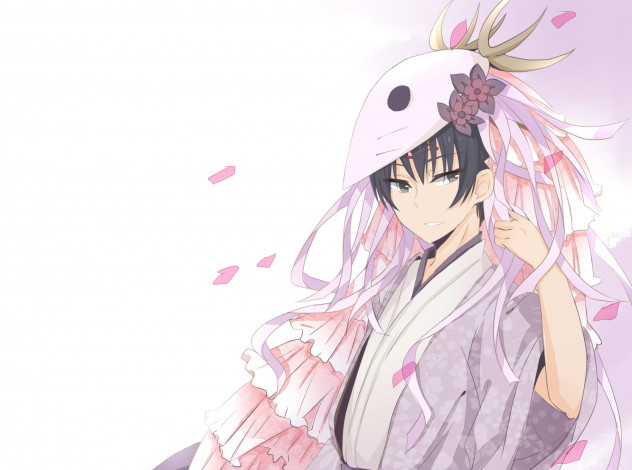 Обои картинки фото аниме, hoozuki no reitetsu, hakutaku