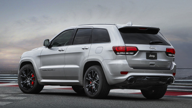 Обои картинки фото автомобили, jeep, 2017г, grand, cherokee, srt