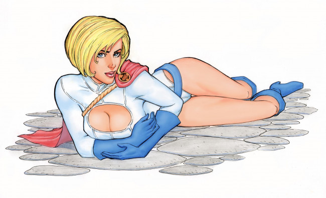 Обои картинки фото рисованное, комиксы, фон, девушка, униформа, взгляд