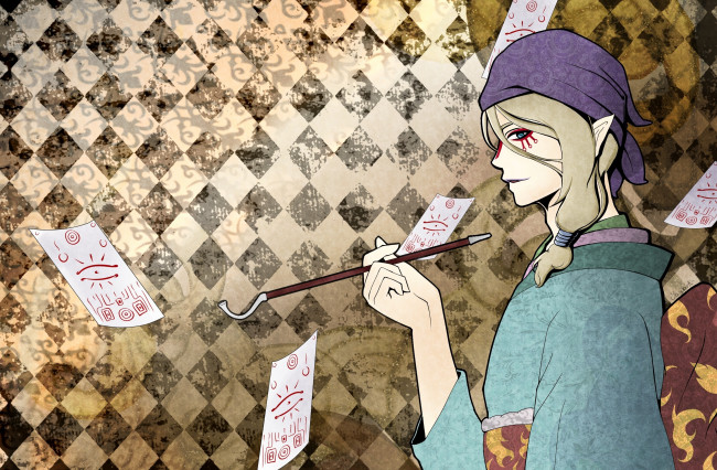 Обои картинки фото аниме, mononoke, kusuriuri