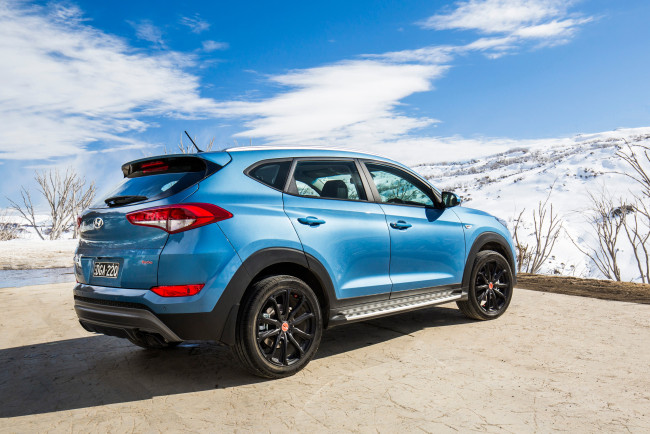 Обои картинки фото автомобили, hyundai, tucson, 2016г