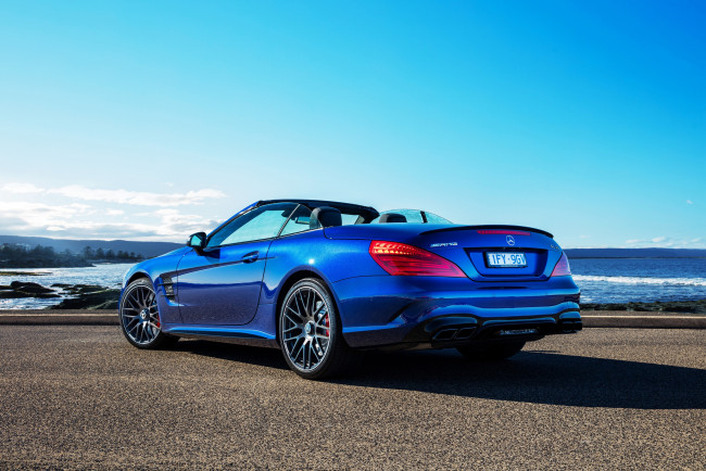 Обои картинки фото автомобили, mercedes-benz, sl, 63, mercedes-amg, au-spec