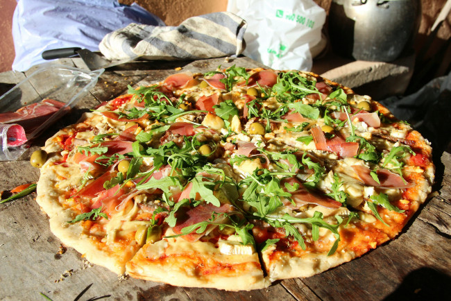 Обои картинки фото еда, пицца