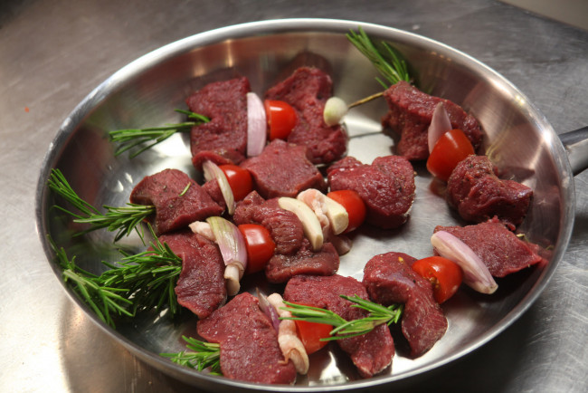 Обои картинки фото еда, шашлык,  барбекю