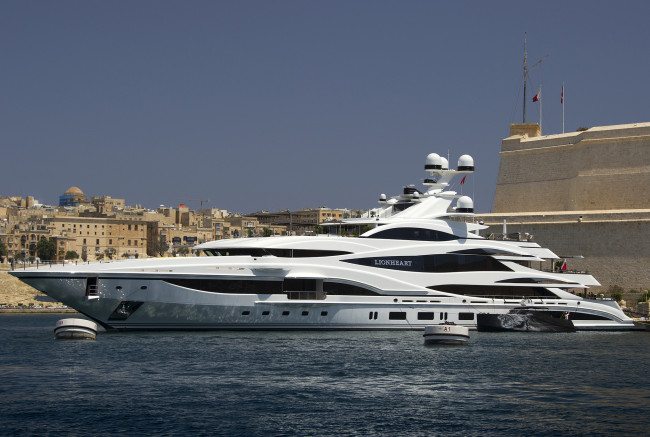 Обои картинки фото lionheart, корабли, Яхты, суперяхта