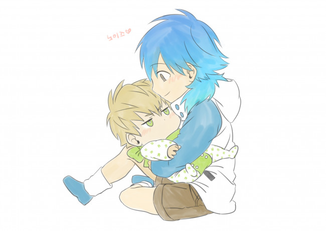 Обои картинки фото аниме, dramatical murder, мальчики