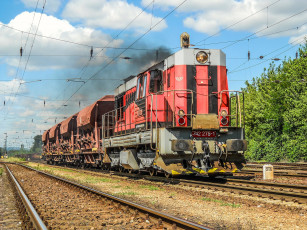 Картинка техника поезда локомотив состав