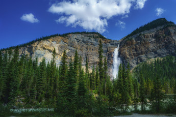 Картинка природа водопады простор