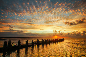 Картинка природа восходы закаты простор