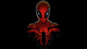 Картинка рисованное комиксы человек паук