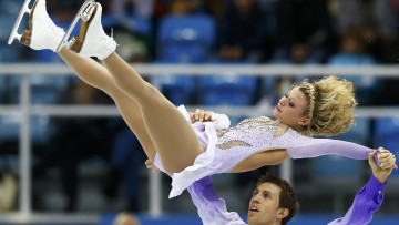 Картинка спорт фигурное+катание выступление девушка парень