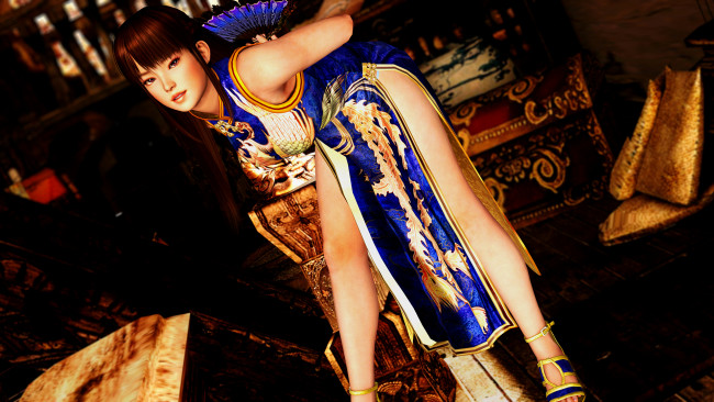 Обои картинки фото 3д графика, люди , people, девушка, взгляд, фон