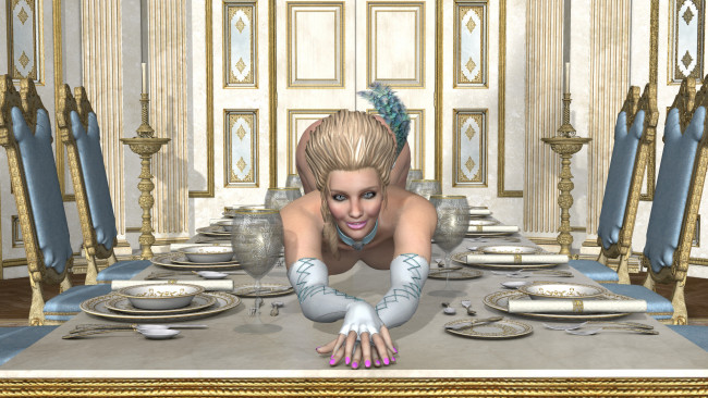 Обои картинки фото 3д графика, люди , people, девушка, взгляд, фон