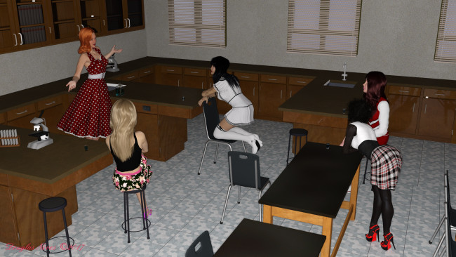 Обои картинки фото 3д графика, люди , people, взгляд, девушки, фон