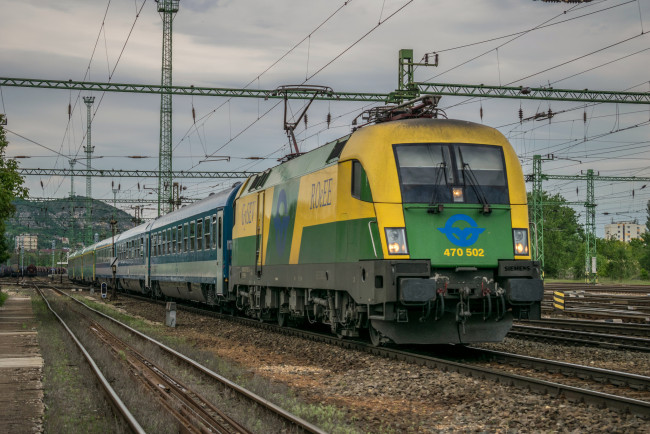 Обои картинки фото техника, электровозы, состав, локомотив