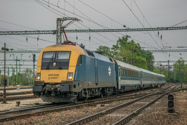 Обои картинки фото техника, электровозы, состав, локомотив