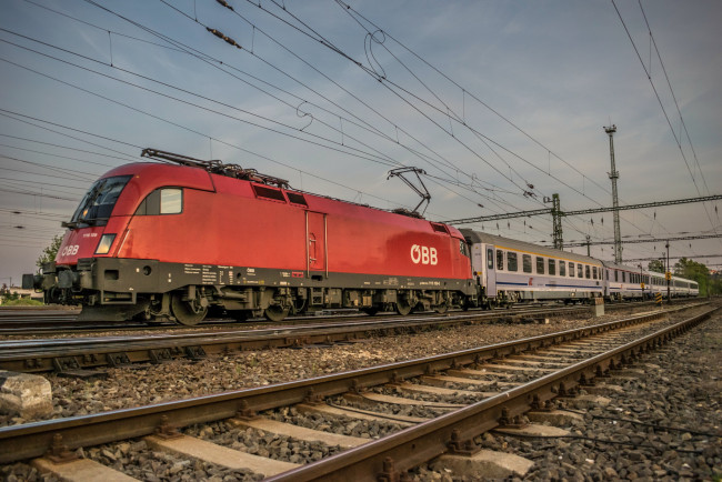 Обои картинки фото техника, электровозы, состав, локомотив