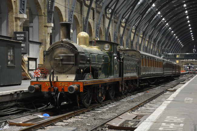 Обои картинки фото техника, паровозы, состав, локомотив