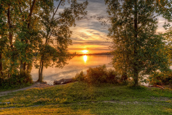 Картинка природа восходы закаты простор