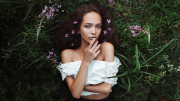 Картинка девушка девушки -unsort+ брюнетки темноволосые модель