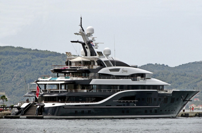 Обои картинки фото solandge, корабли, Яхты, суперяхта