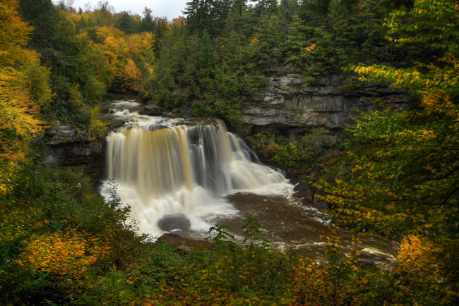 Обои картинки фото природа, водопады, простор