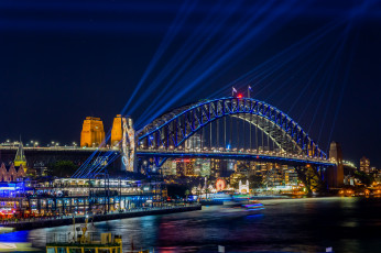 Картинка города -+мосты простор