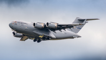 Картинка boeing-c17a+globemaster+iii авиация военно-транспортные+самолёты вта