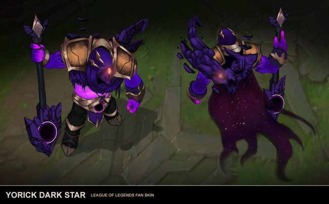 Обои картинки фото видео игры, league of legends, yorik, образы, ракурсы