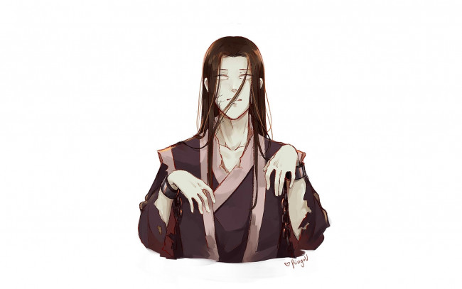 Обои картинки фото аниме, mo dao zu shi, вэнь, нин