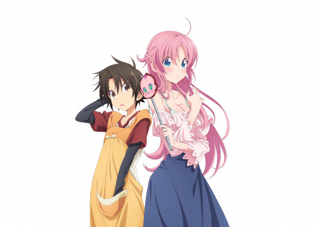 Обои картинки фото megami-ryou no ryoubo-kun, аниме, unknown,  другое , mother, of, the, goddess, dormitory