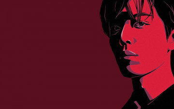 Картинка векторная+графика люди+ people сяо чжань лицо актер