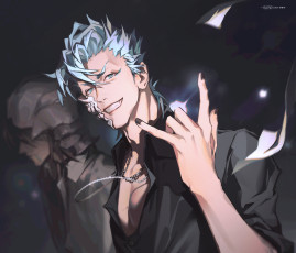 Картинка аниме bleach гриммджоу улькиорра