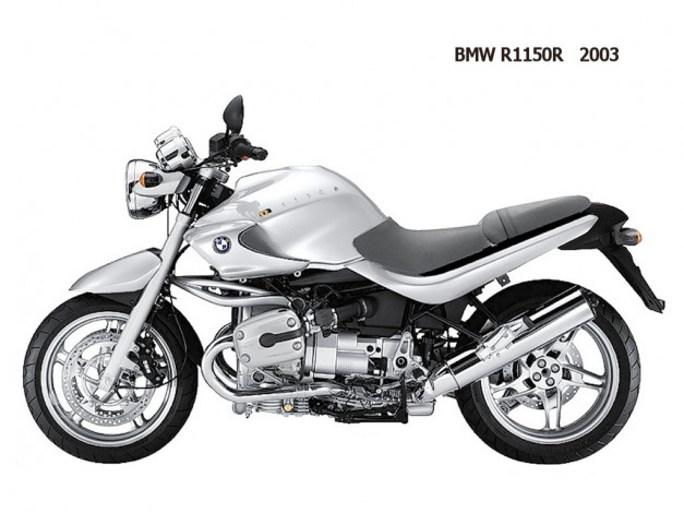 Обои картинки фото bmw, r1150r, мотоциклы
