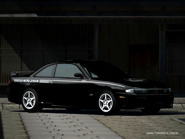 Обои картинки фото gran, turismo4, nissan, видео, игры, turismo