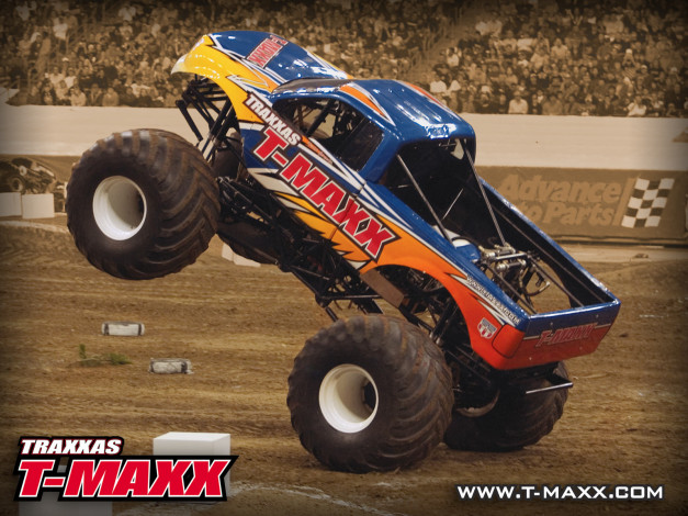 Обои картинки фото monster, спорт, big, foot