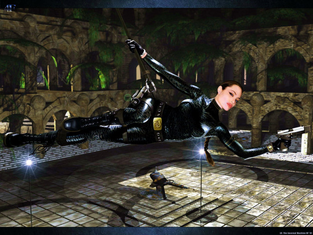 Обои картинки фото анжелина, 3д, графика