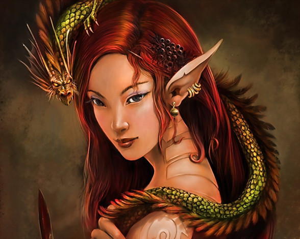 Обои картинки фото фэнтези, красавицы, чудовища