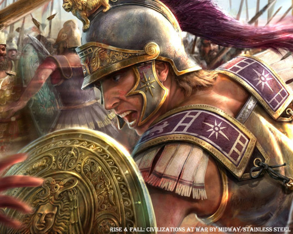 Обои картинки фото rise, fall, civilizations, at, war, видео, игры
