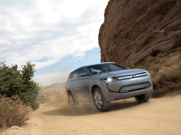 Обои картинки фото автомобили, mitsubishi