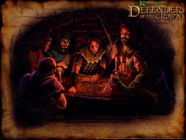 Обои картинки фото robin, hood, defender, of, the, crown, видео, игры