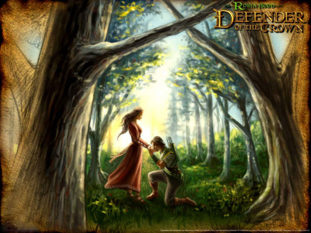 Обои картинки фото robin, hood, defender, of, the, crown, видео, игры