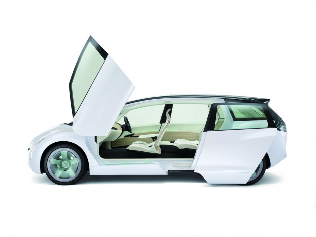 Обои картинки фото skydeck, concept, 2009, автомобили, honda